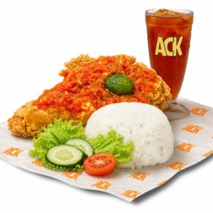 PAKET AYAM GEPREK A