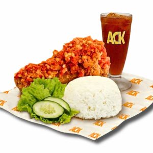 PAKET AYAM SAMBAL KOREK A
